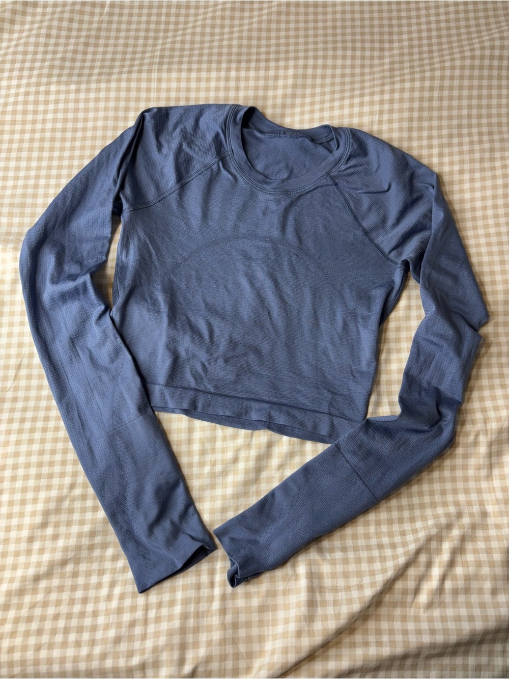 Lululemon Swiftly Tech Cropped Long-Sleeve Shirt